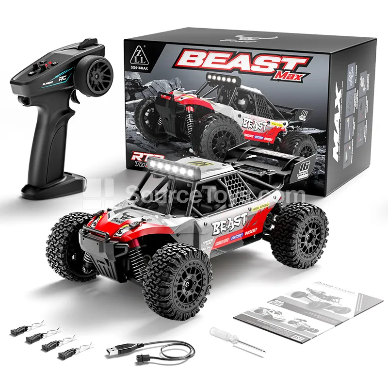1:24 Scale 4WD Full Proportional High-Speed Off-Road Monster Truck Remote Control Car 1:24 Scale 4WD Full Proportional High-Speed Off-Road Monster Truck Remote Control Car