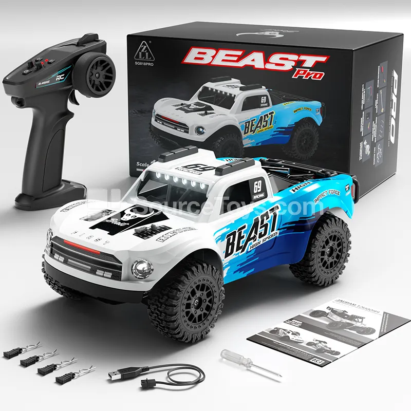 1:24 4WD Full Proportional High-Speed Off-Road Monster Truck Remote Control Car 1:24 4WD Full Proportional High-Speed Off-Road Monster Truck Remote Control Car