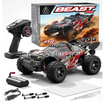 1/18 Scale 4WD RC Monster Truck with Brushless Motor 1/18 Scale 4WD RC Monster Truck with Brushless Motor