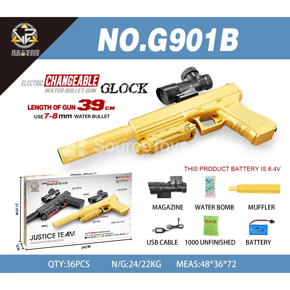 Water Bead Gel Blaster Toy Gun
