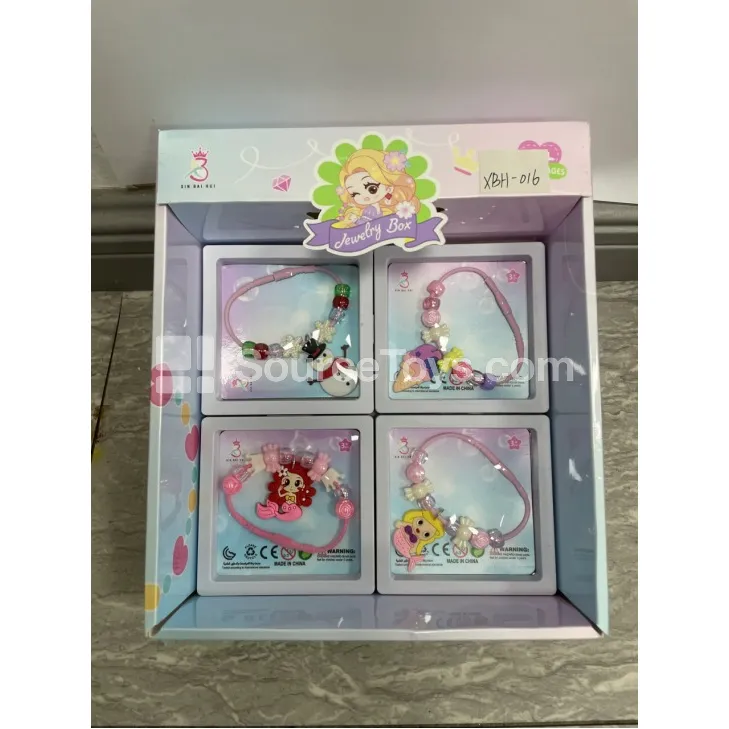 Cartoon Bracelet, 4 Styles Assorted, 12 Pcs/Box