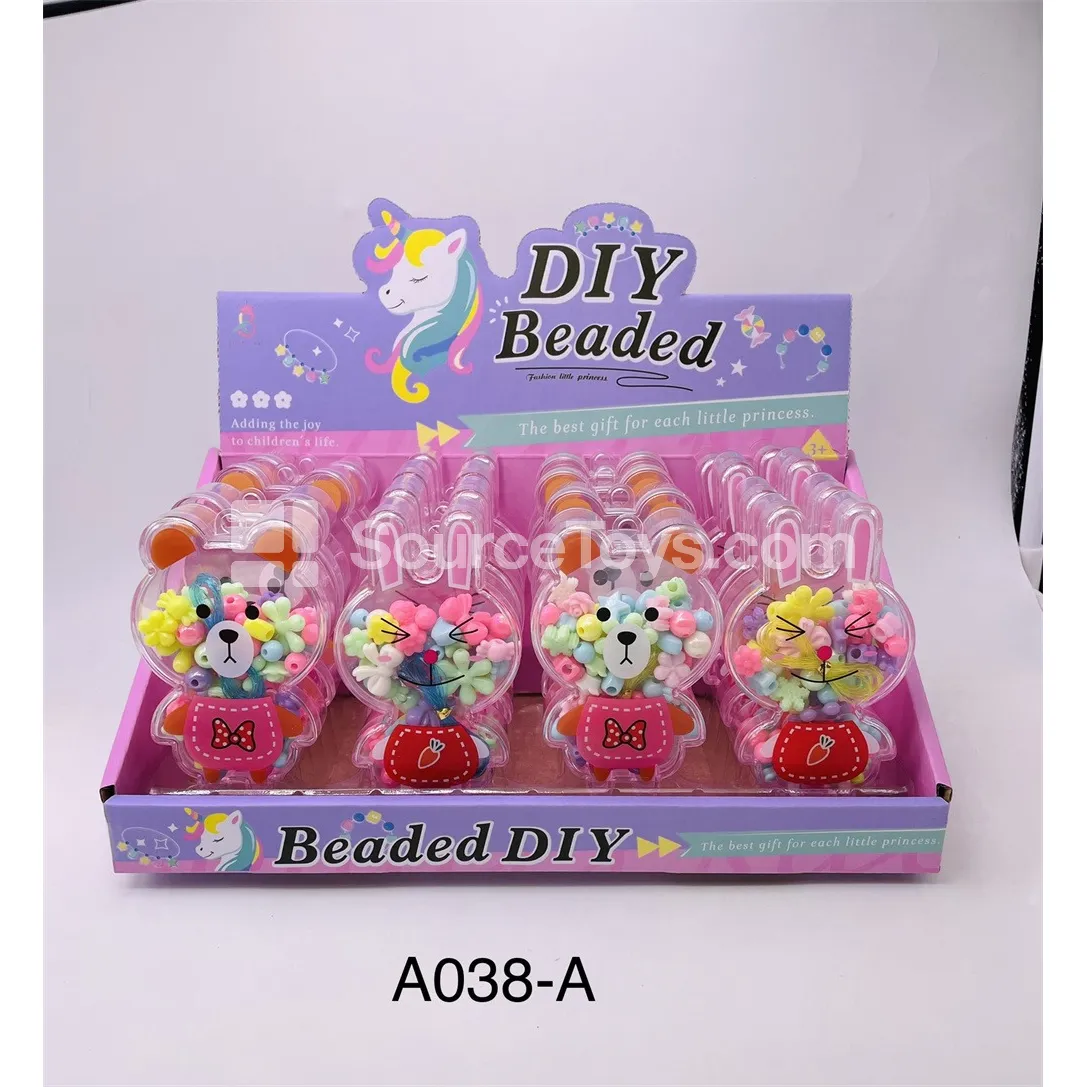 Girls Jewelry DIY Bead Set 16pcs/Box