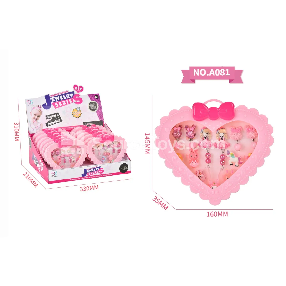 Ear Clip and Ring Set Gift Box, 12pcs/Box Ear Clip and Ring Set Gift Box, 12pcs/Box