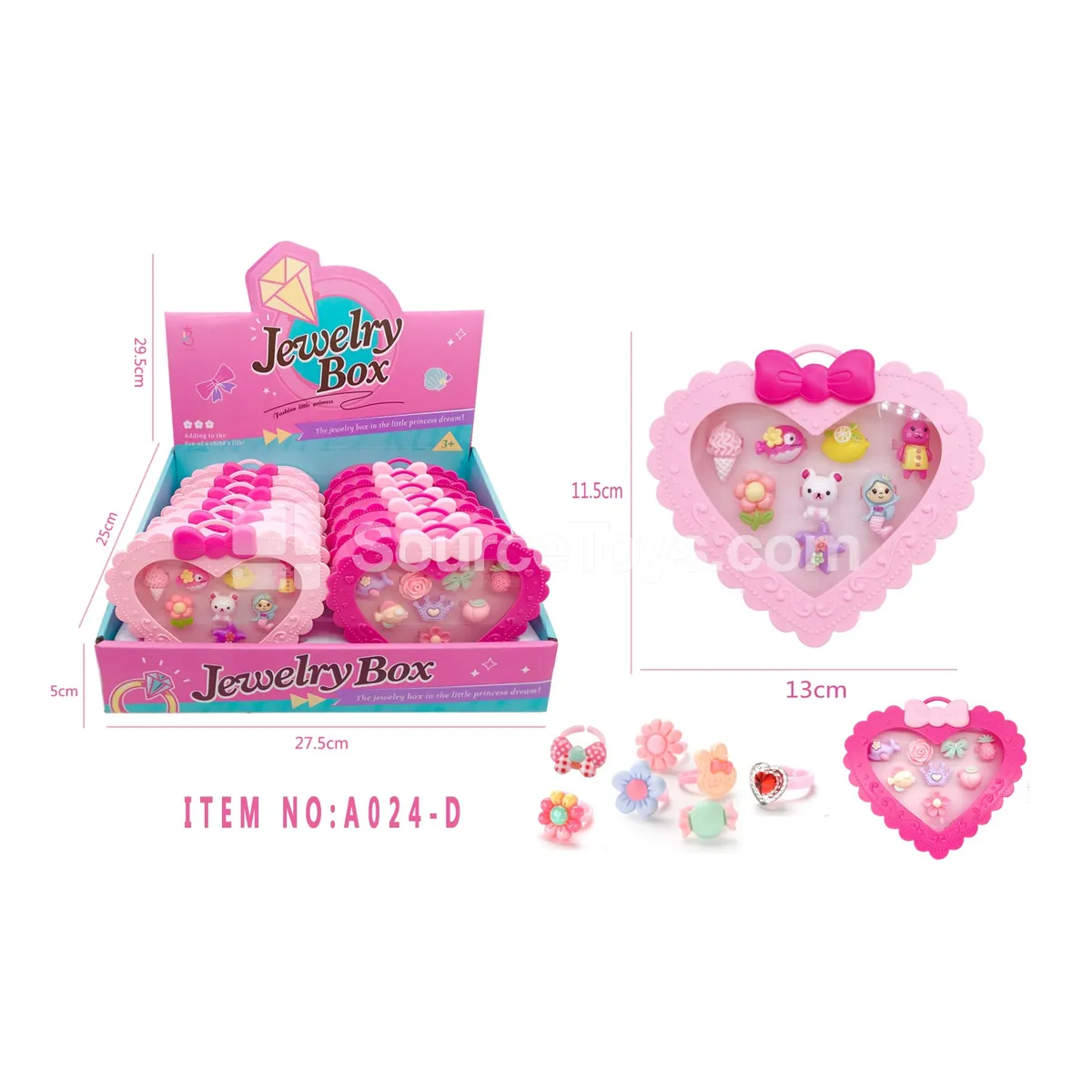 Fashion Jewelry Rings 12pcs/Box Fashion Jewelry Rings 12pcs/Box