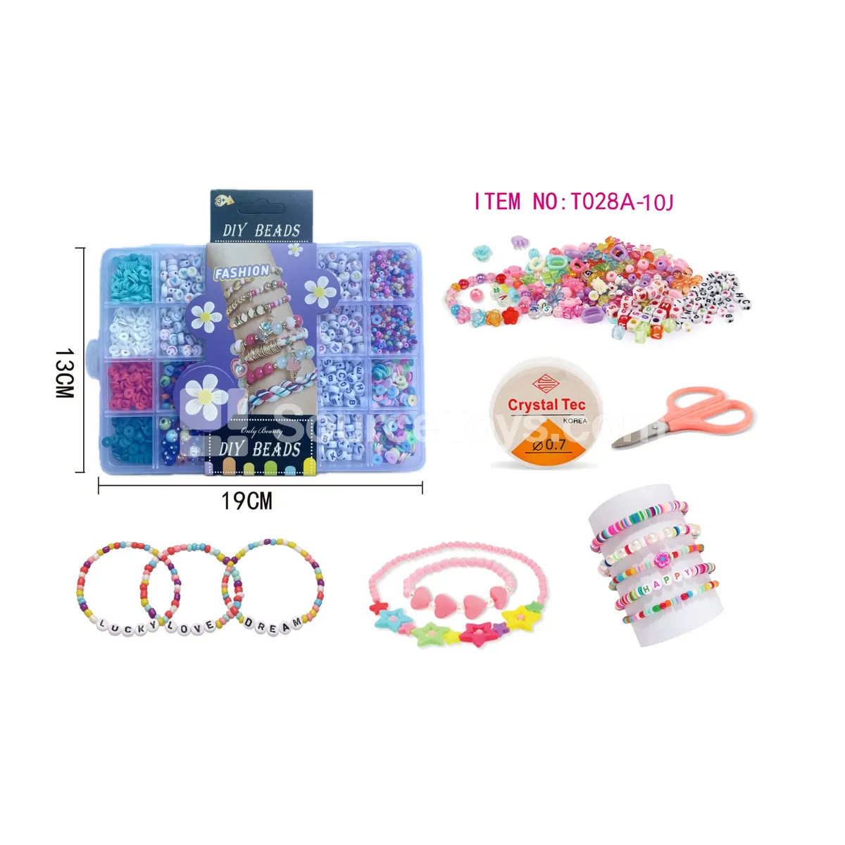 24-Compartment DIY Bead Kit