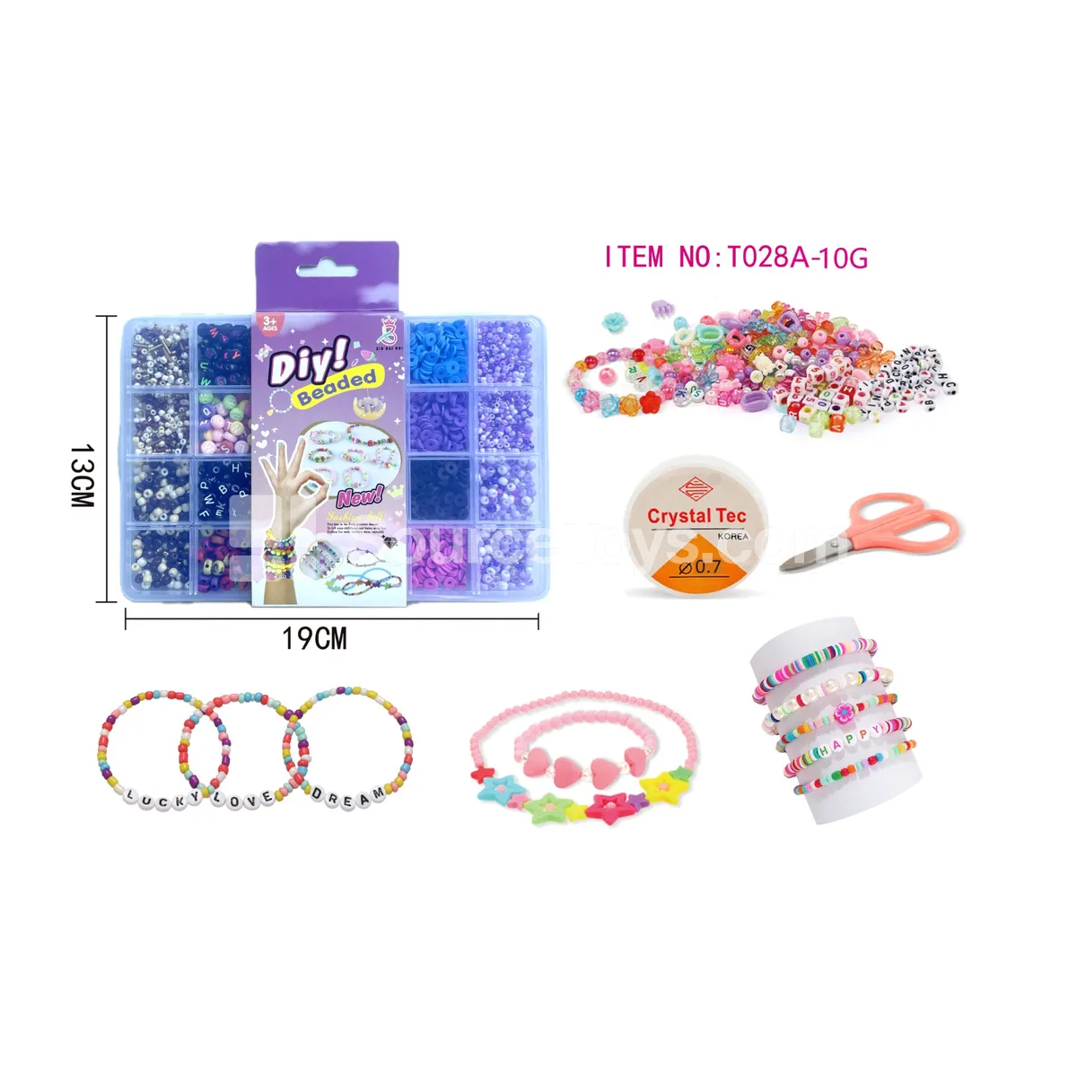 24-Compartment DIY Bead Kit