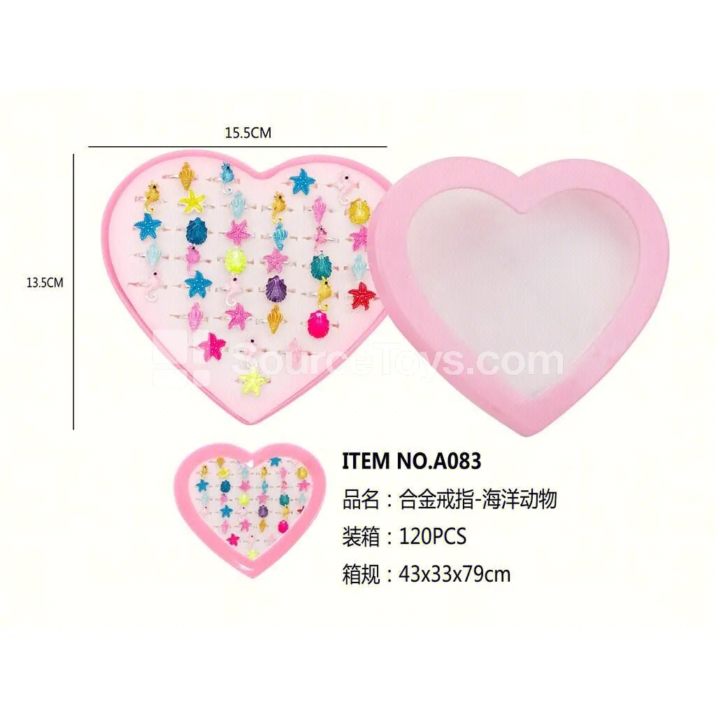 Ocean Series Alloy Rings
