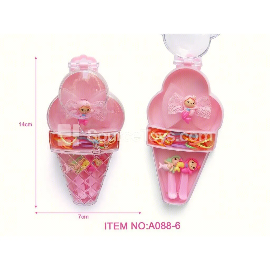 Girls’ Jewelry – Ice Cream Jewelry Box Set of 12 Girls’ Jewelry – Ice Cream Jewelry Box Set of 12