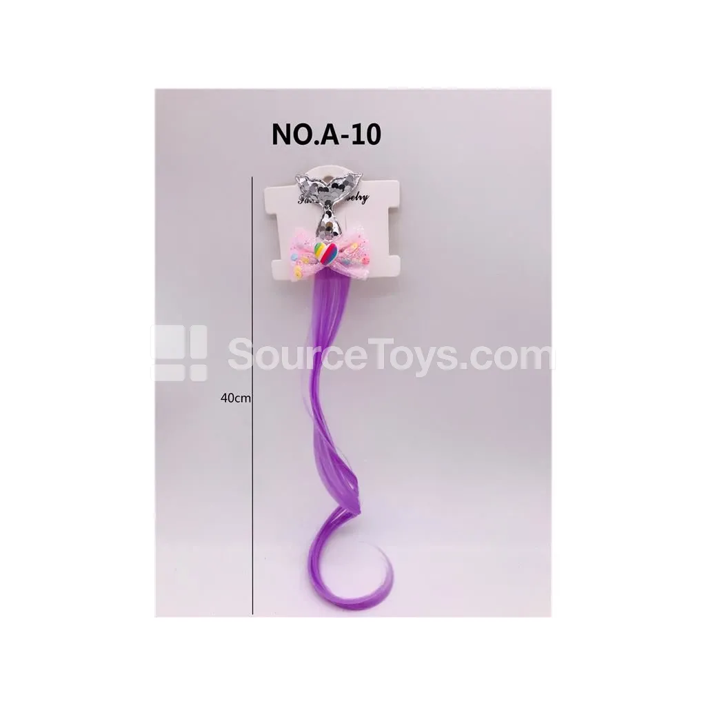 Mermaid Wig Hair Clip Pretend-Play Accessory Mermaid Wig Hair Clip Pretend-Play Accessory