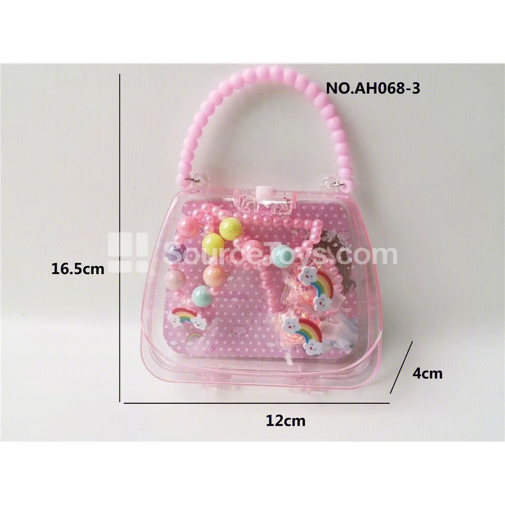 Rainbow Gift Box Pretend-Play Jewelry Set