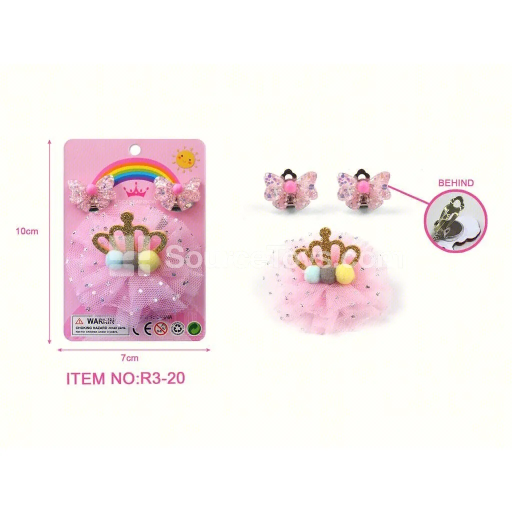 Fashion Jewelry & Hair Accessory Set – Pretend-Play Toy for Role Play