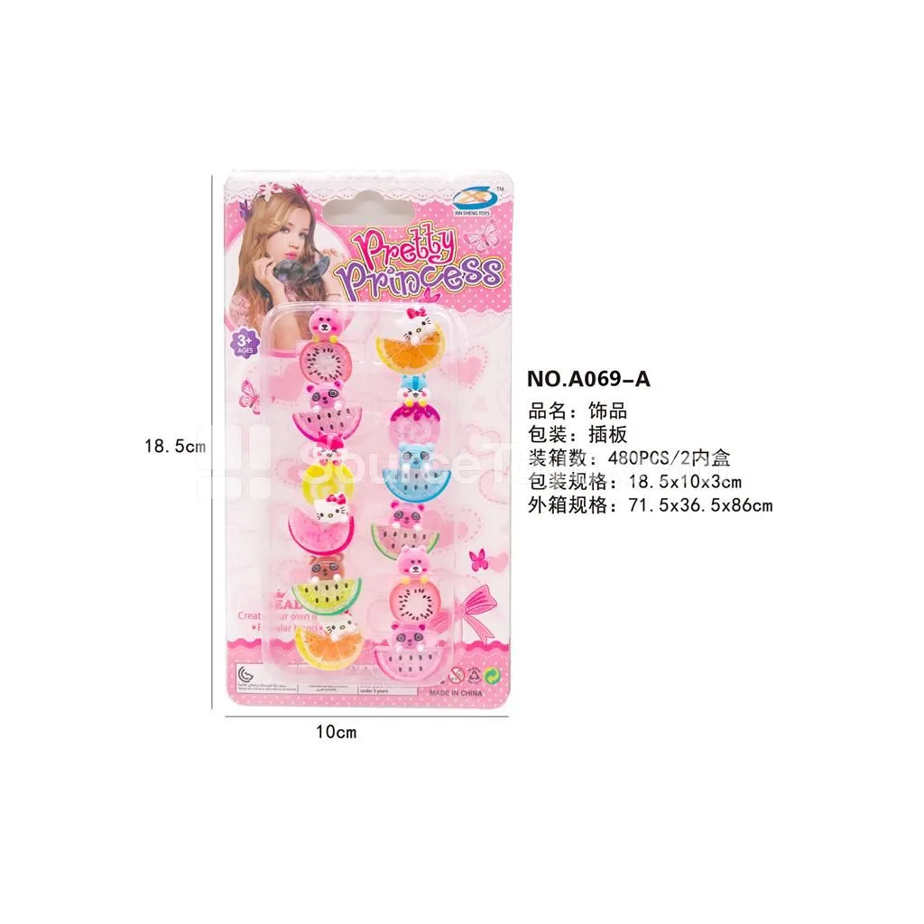 Cartoon Fruit Rings Cartoon Fruit Rings