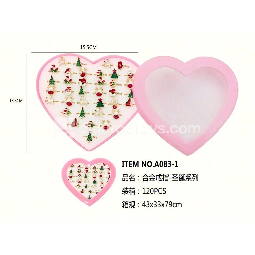 Alloy Ring Christmas Series Pretend-Play Role-Play Toy Alloy Ring Christmas Series Pretend-Play Role-Play Toy