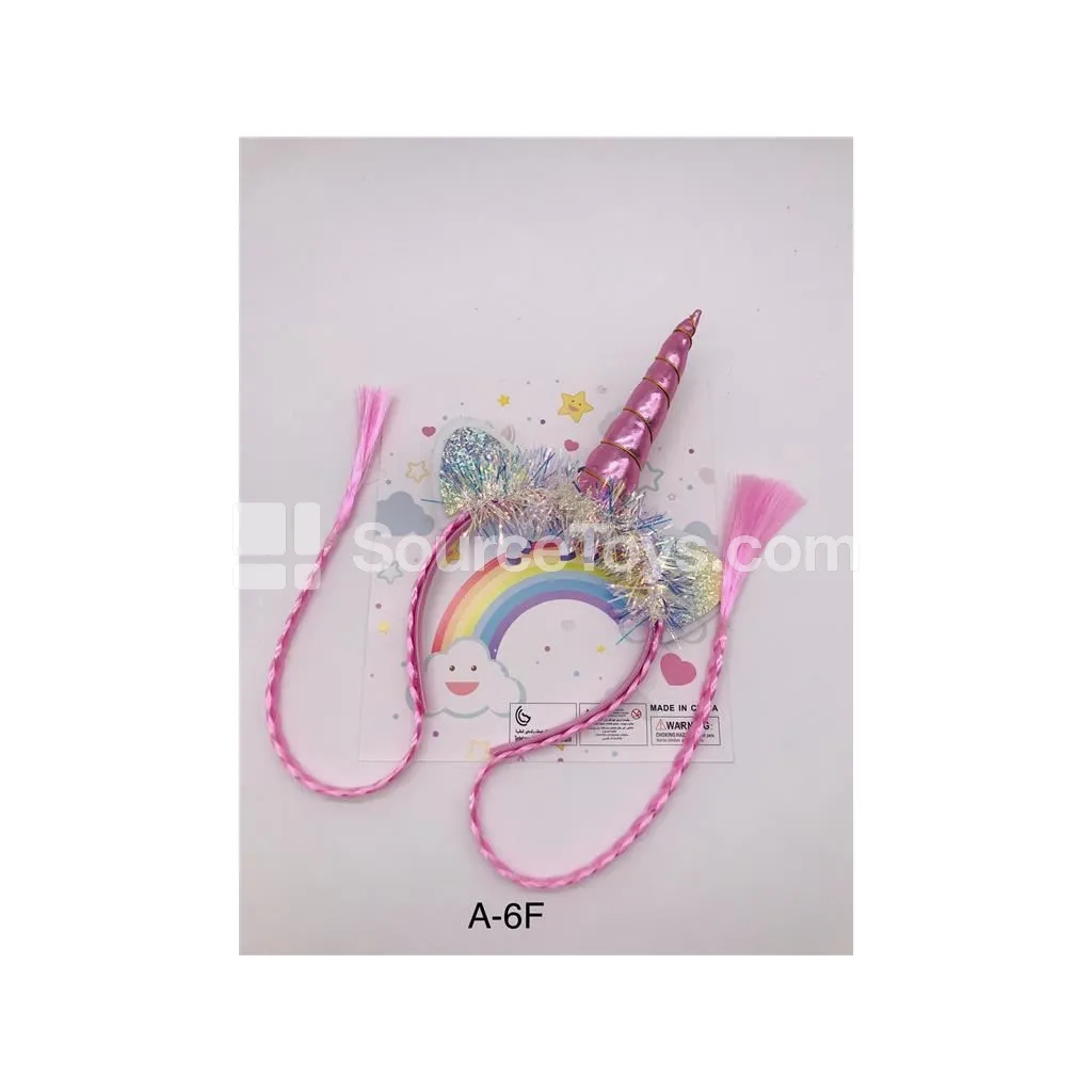 Girls’ Unicorn Headband Pretend-Play Toy for Role Play