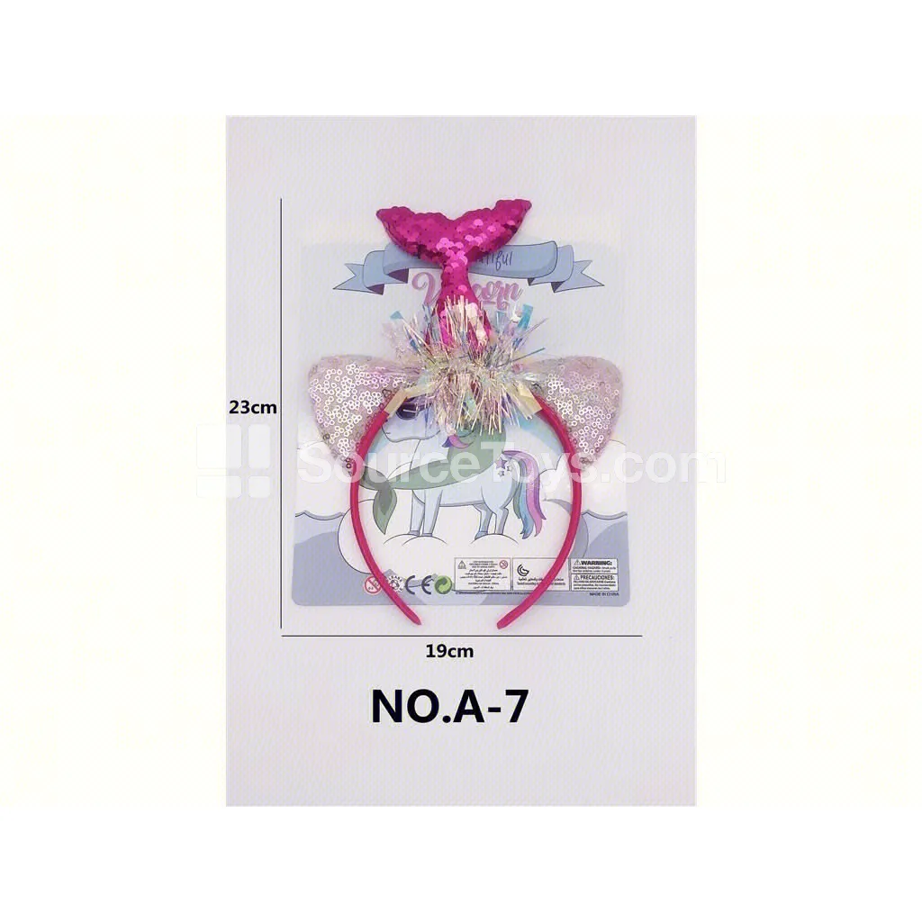 Mermaid Headband Pretend-Play Accessory Mermaid Headband Pretend-Play Accessory