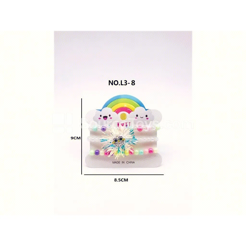 Fashion Jewelry Bracelet 3-Piece Set for Pretend Play Fashion Jewelry Bracelet 3-Piece Set for Pretend Play