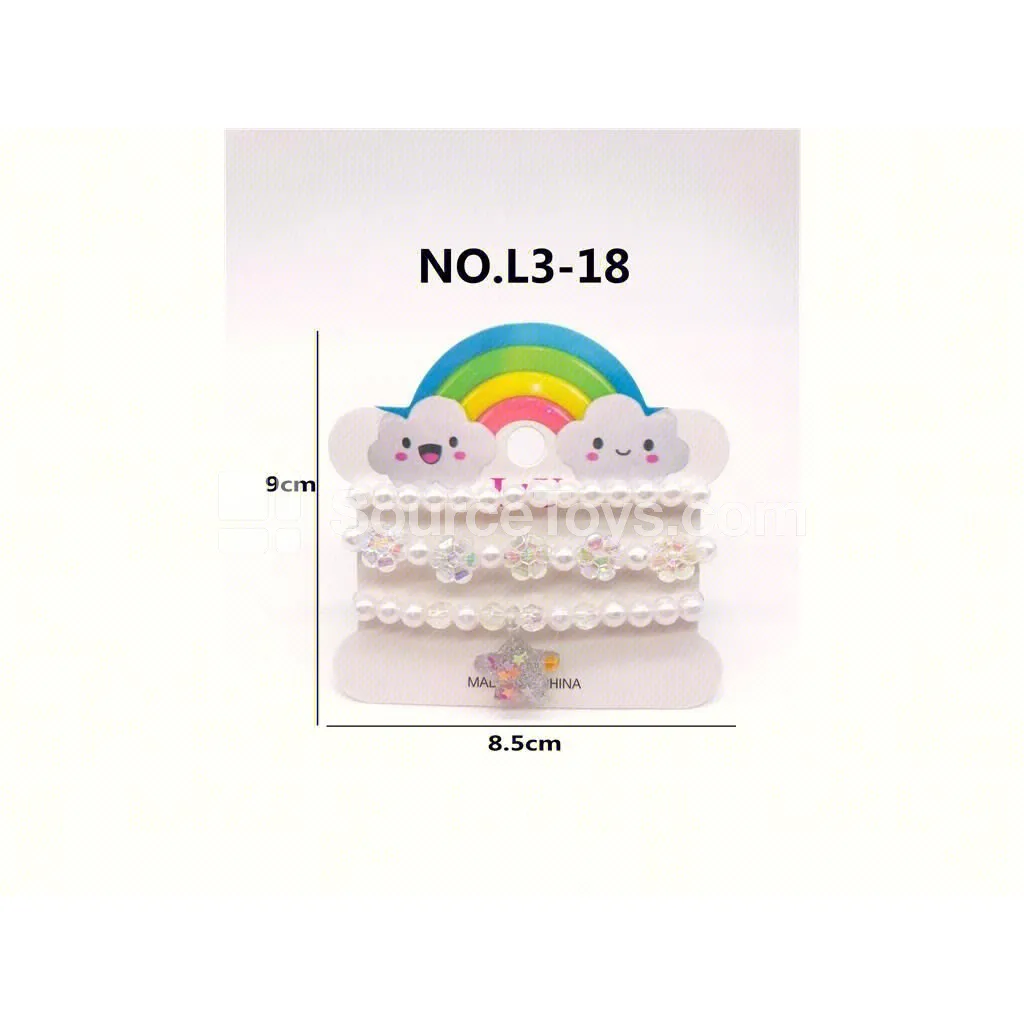 Girls’ Bracelet Jewelry 3-Piece Set Girls’ Bracelet Jewelry 3-Piece Set