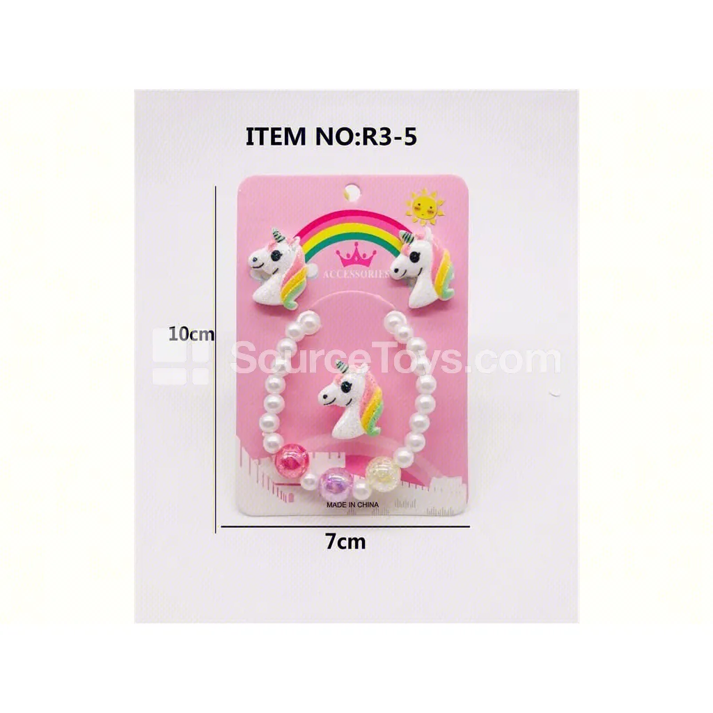 Girls’ Earring Set Pretend-Play Toy Girls’ Earring Set Pretend-Play Toy