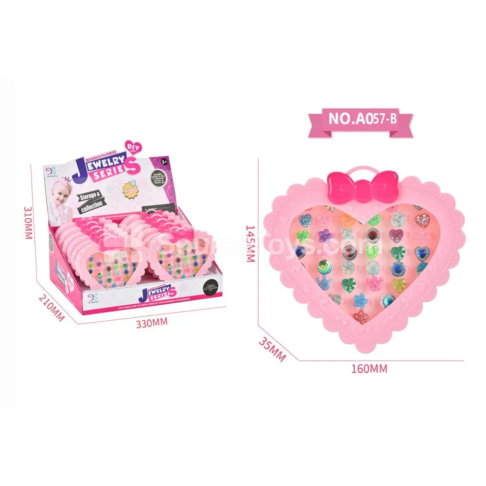 Fashion Jewelry Ring Set for Girls – Pretend-Play Toy Fashion Jewelry Ring Set for Girls – Pretend-Play Toy