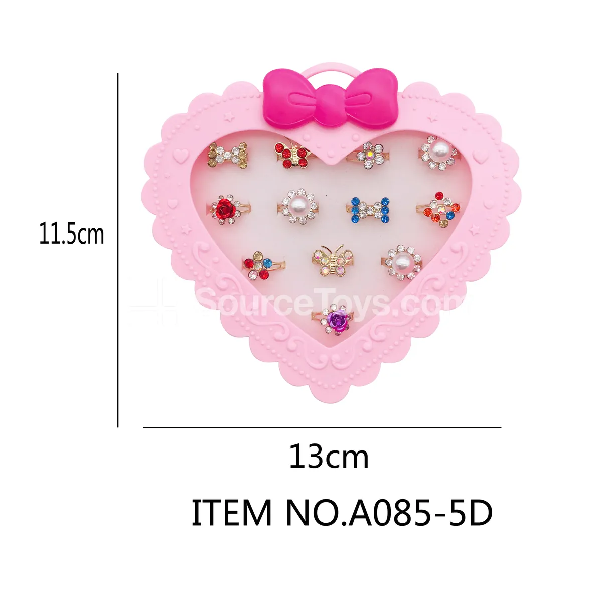 Alloy Ring with Colorful Gemstones Alloy Ring with Colorful Gemstones