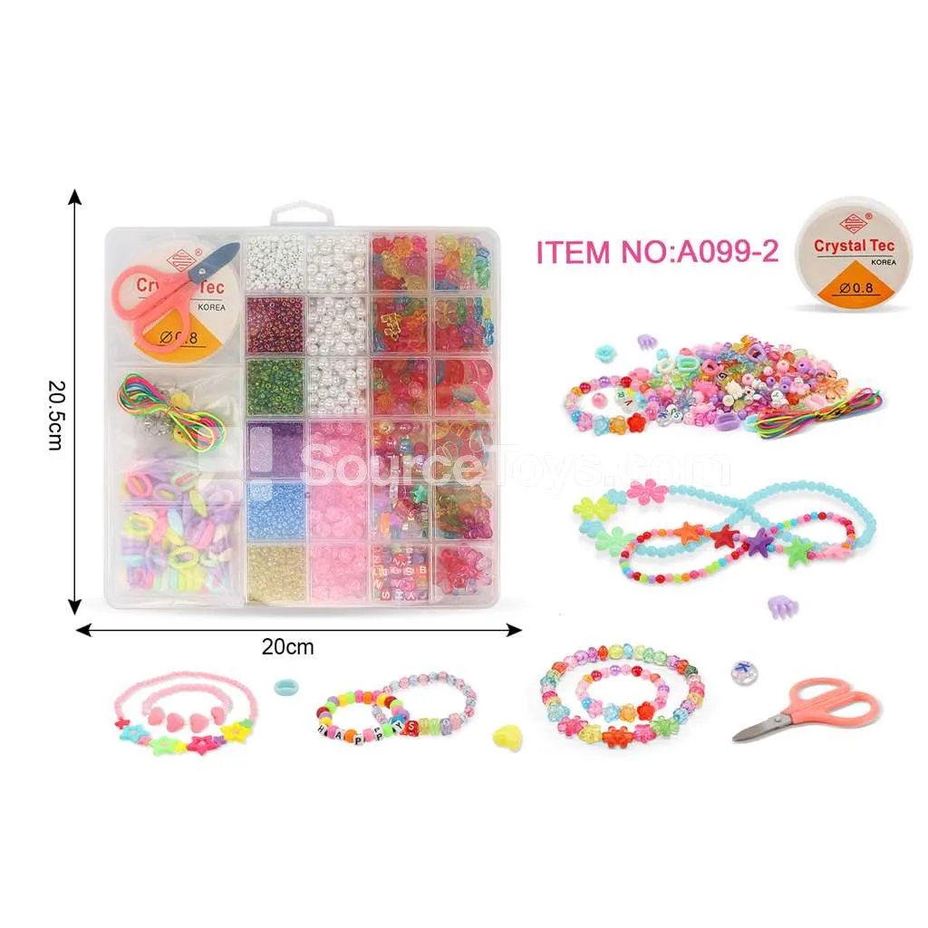 Girls’ Jewelry DIY Bead Box Rainbow Beads Kids Craft Creative Gift Girls’ Jewelry DIY Bead Box Rainbow Beads Kids Craft Creative Gift