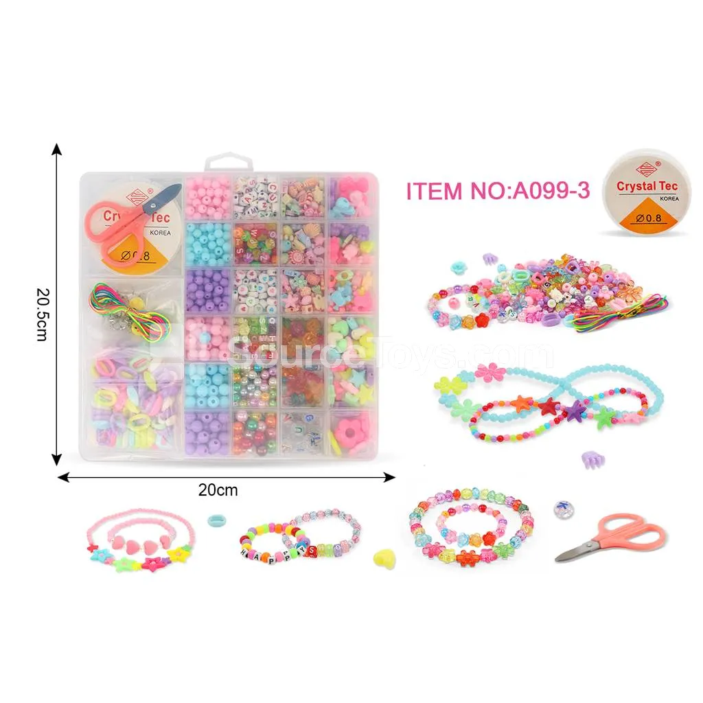 Girls’ Jewelry DIY Bead Box Rainbow Beads Kids Craft Creative Gift Girls’ Jewelry DIY Bead Box Rainbow Beads Kids Craft Creative Gift