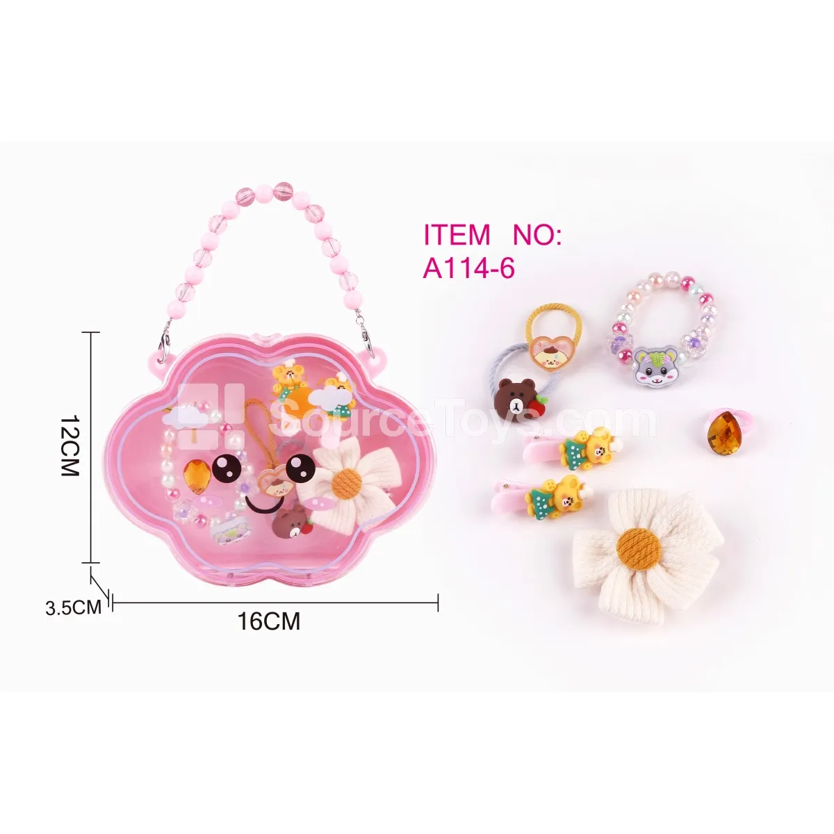 Cloud Handbag Necklace Unicorn Set / Bracelet / Hair Tie / Hair Clip Pretend-Play Role-Play Cloud Handbag Necklace Unicorn Set / Bracelet / Hair Tie / Hair Clip Pretend-Play Role-Play
