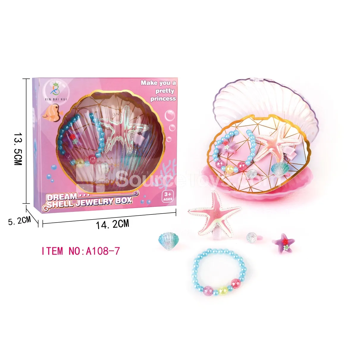 Shell Jewelry Box Ocean Series Set Shell Jewelry Box Ocean Series Set