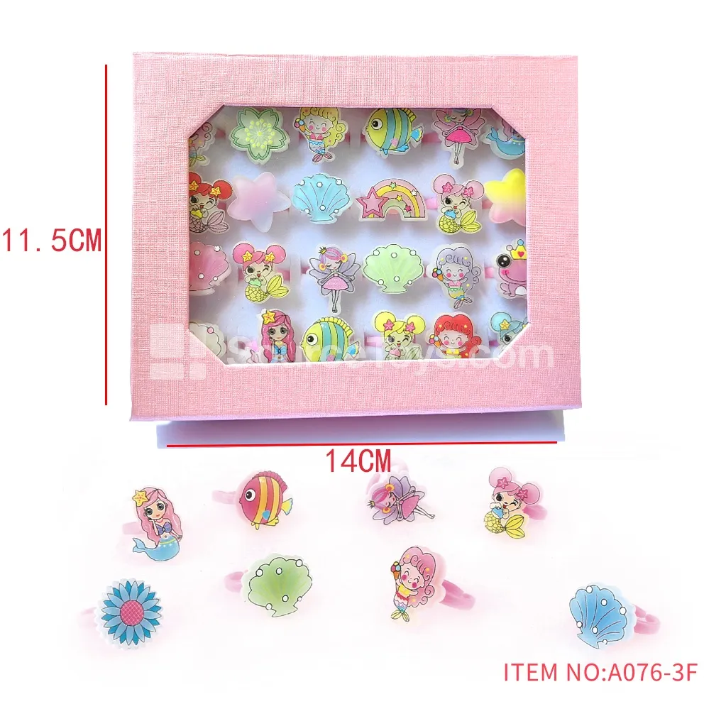 Girls’ Fashion Rings Pretend-Play Toy Set Girls’ Fashion Rings Pretend-Play Toy Set