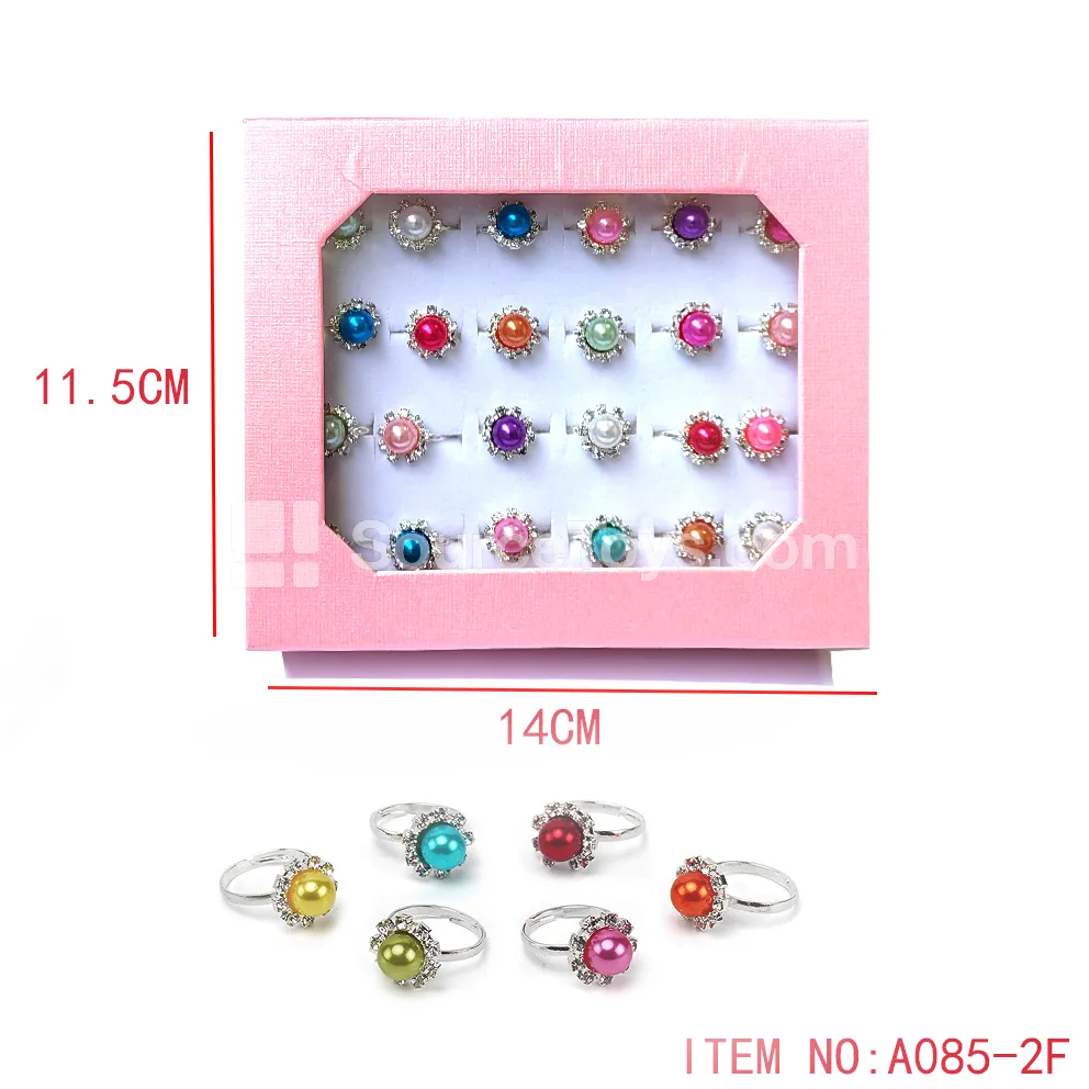 Fashion Jewelry Ring Set for Pretend-Play Role-Playing Fashion Jewelry Ring Set for Pretend-Play Role-Playing