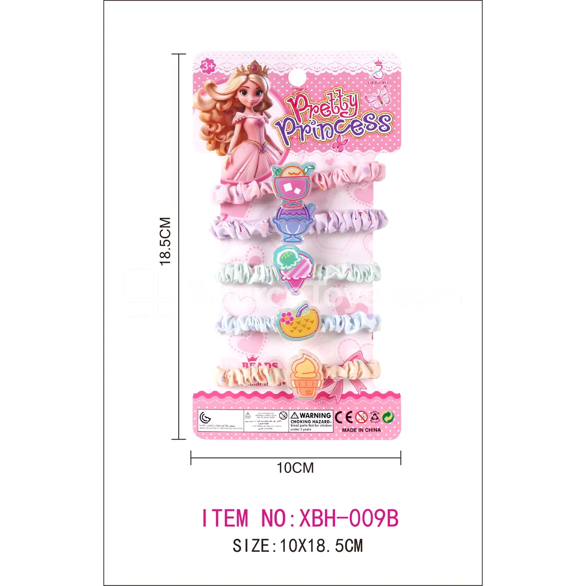 Fashion Jewelry Bracelet 6-Piece Pretend-Play Set for Girls Fashion Jewelry Bracelet 6-Piece Pretend-Play Set for Girls