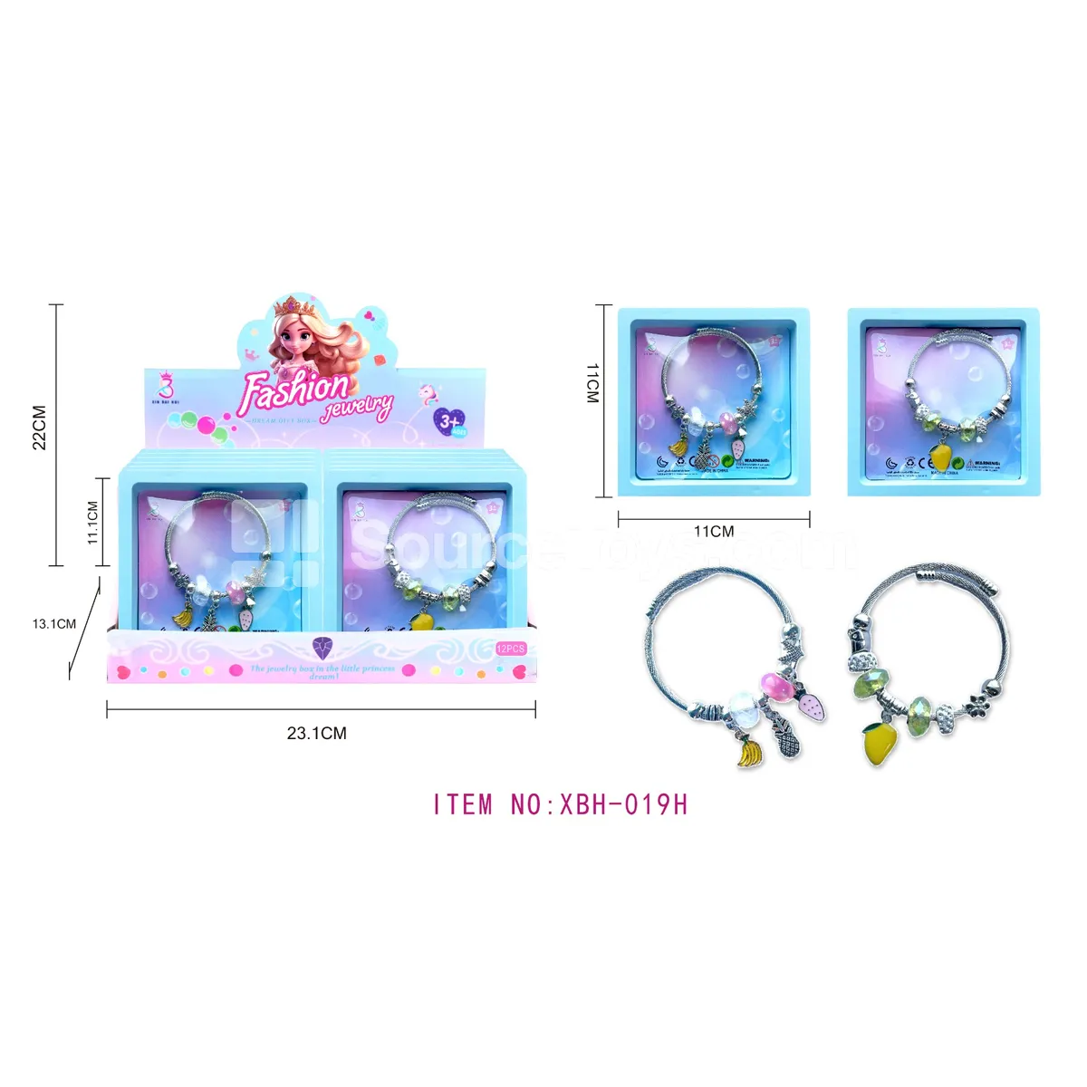 Pandora-Style Bracelet DIY Magic Eye Charm Kit Pandora-Style Bracelet DIY Magic Eye Charm Kit
