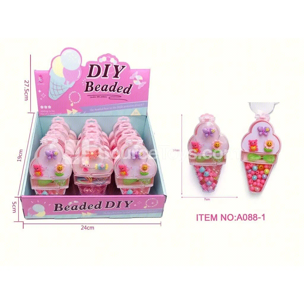 Ice Cream Jewelry Set 12 pcs Pretend-Play Toy