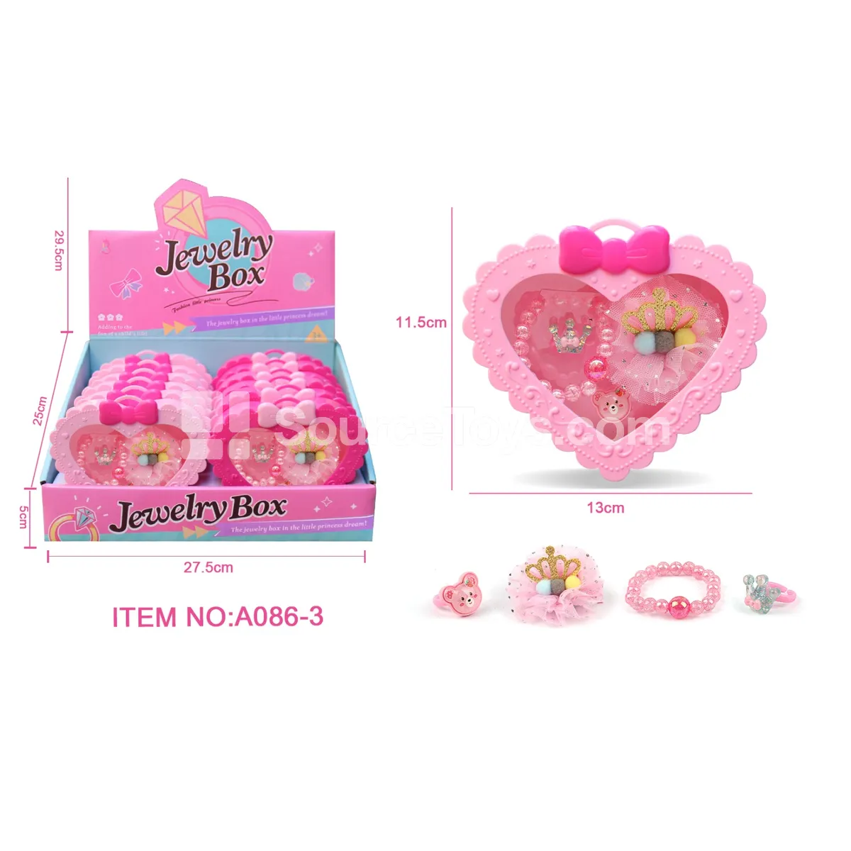 Accessory Set, 12 Pcs per Box