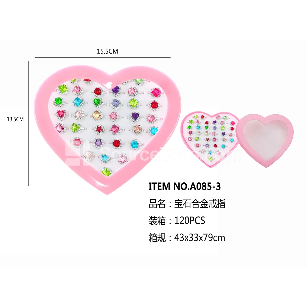Gemstone Alloy Ring