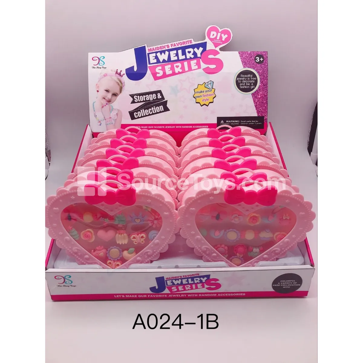 Girls’ Fashion Rings 12-Piece Gift Box