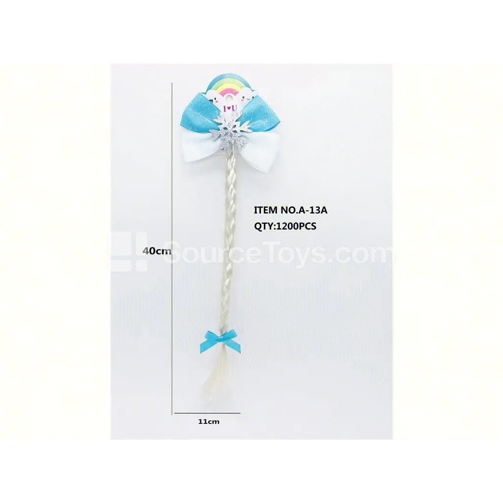 Wig Braid Pretend-Play Costume Accessory