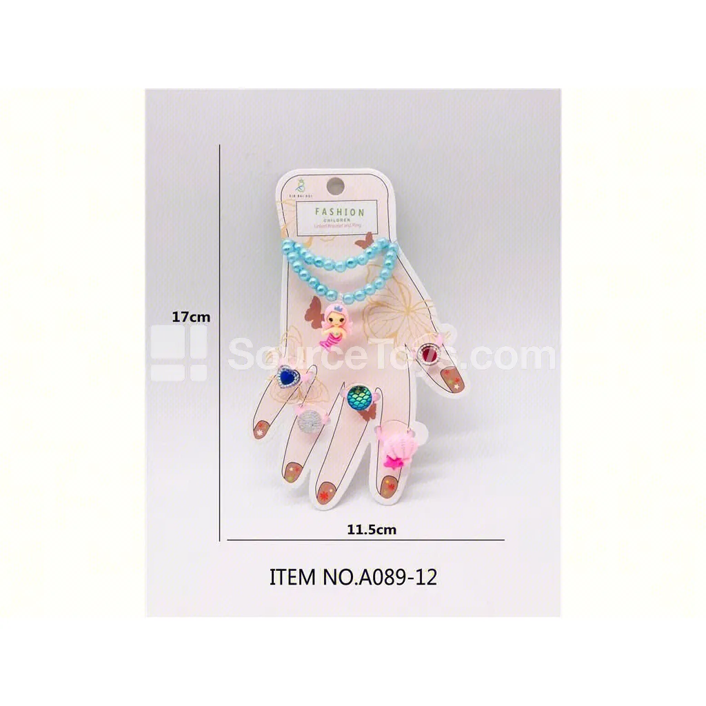 Mermaid Bracelet & Ring Set Mermaid Bracelet & Ring Set