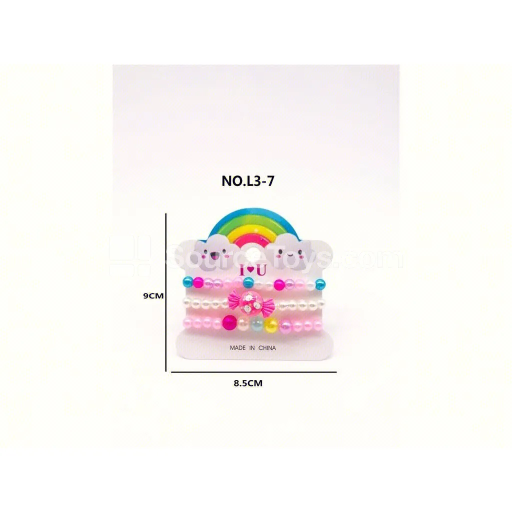 Girls’ Jewelry Bracelet 3-Piece Set Girls’ Jewelry Bracelet 3-Piece Set