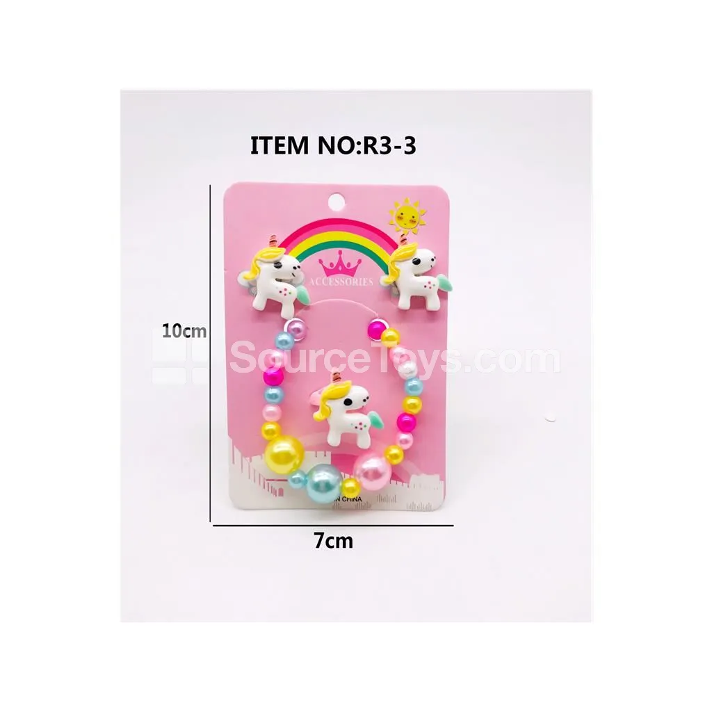 Girls’ Earring Set Pretend-Play Toy