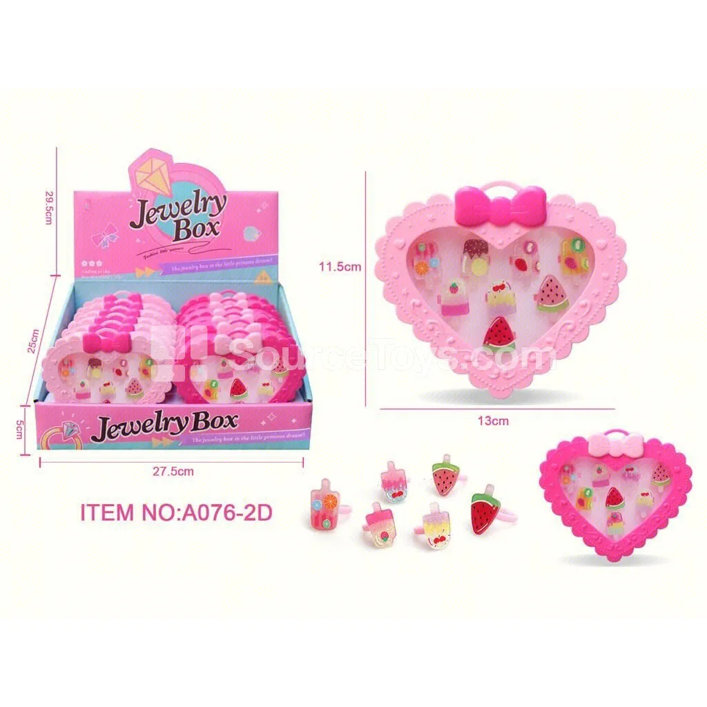 Cartoon Ice Cream Kids Ring Cartoon Ice Cream Kids Ring