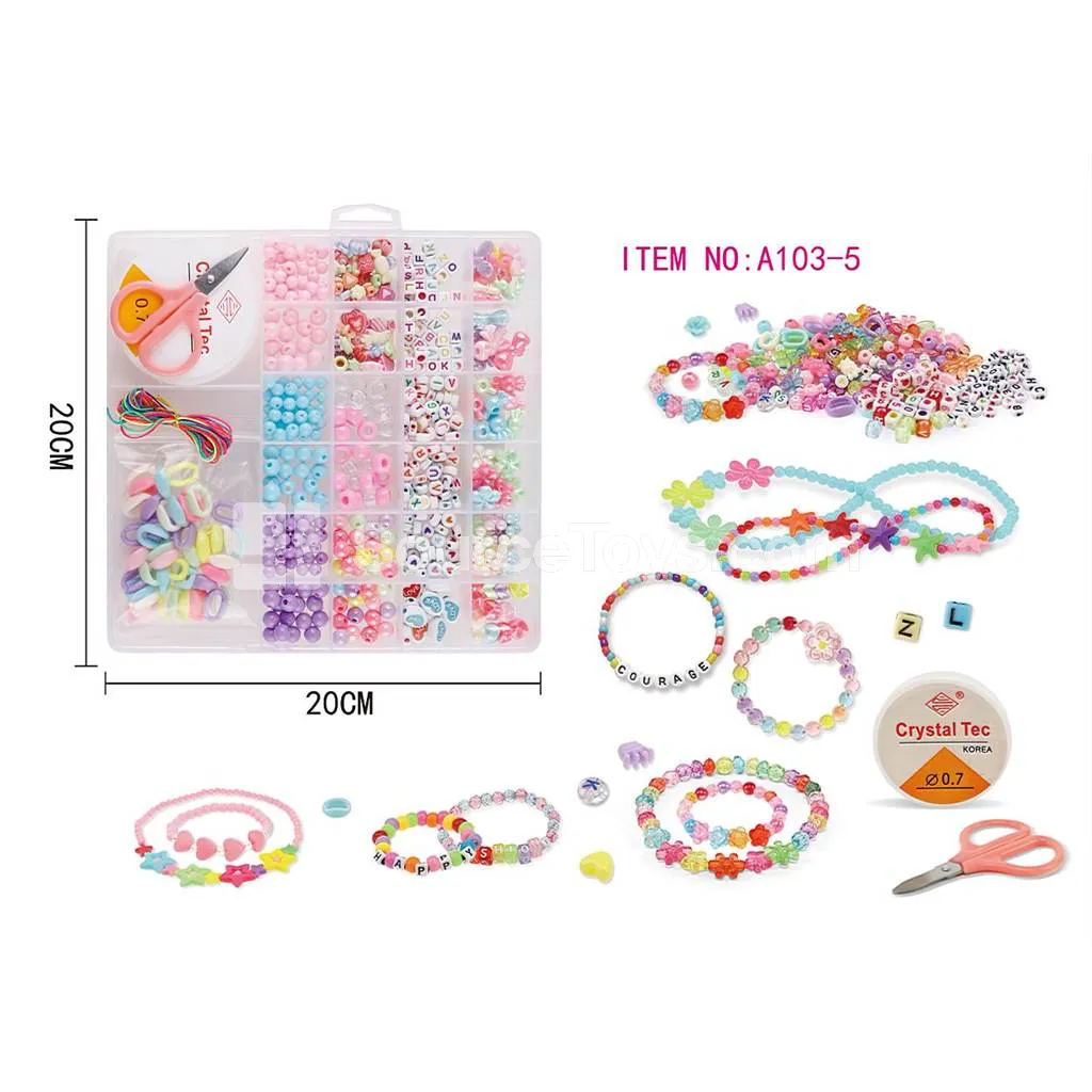 Girls’ Jewelry DIY 26-Compartment Bead Box Educational Rainbow Beads Kids Craft Creative Gift Girls’ Jewelry DIY 26-Compartment Bead Box Educational Rainbow Beads Kids Craft Creative Gift