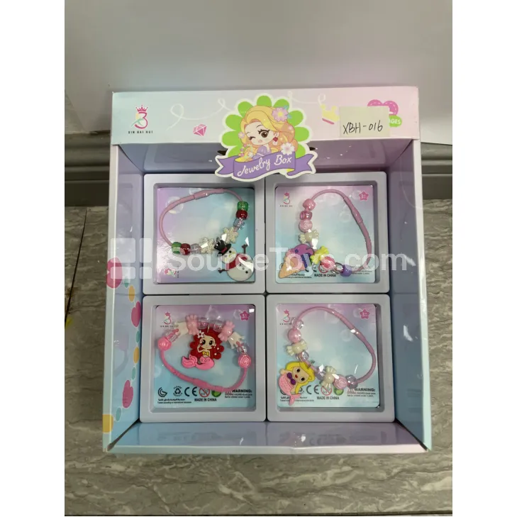 Fashion Charm Bracelets 4 Styles Assorted 12pcs/Box Role-Play
