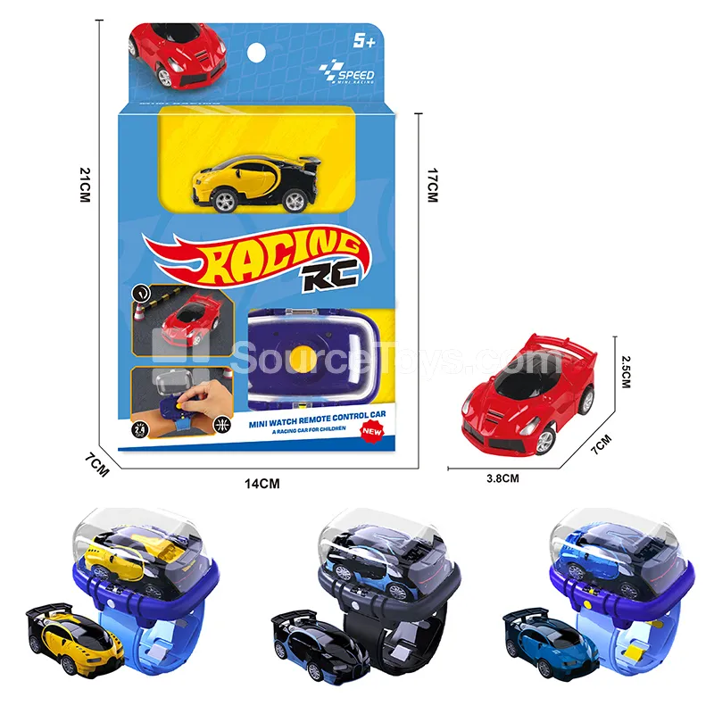 Four-way Alloy Remote Control Car with Watch Controller, Rechargeable with Battery Included Four-way Alloy Remote Control Car with Watch Controller, Rechargeable with Battery Included