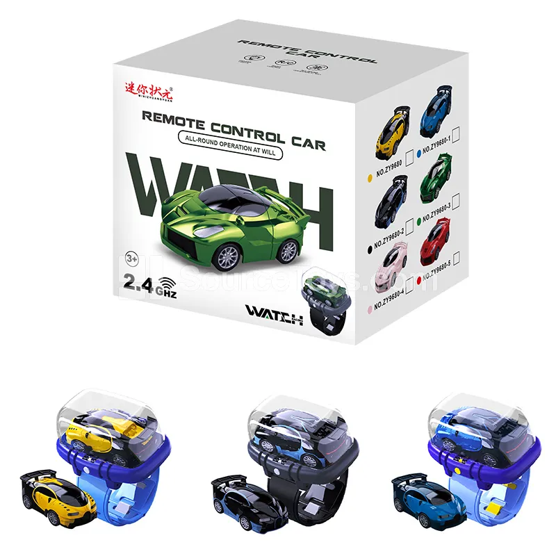 Alloy Remote Control Car with Watch Controller, Rechargeable with Battery Included