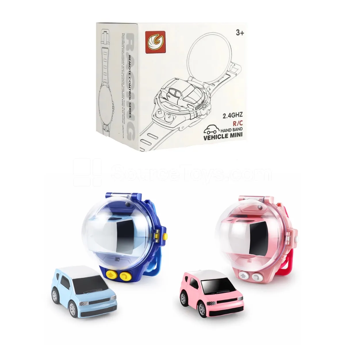 Alloy Remote Control Car with Watch Controller (Rechargeable)