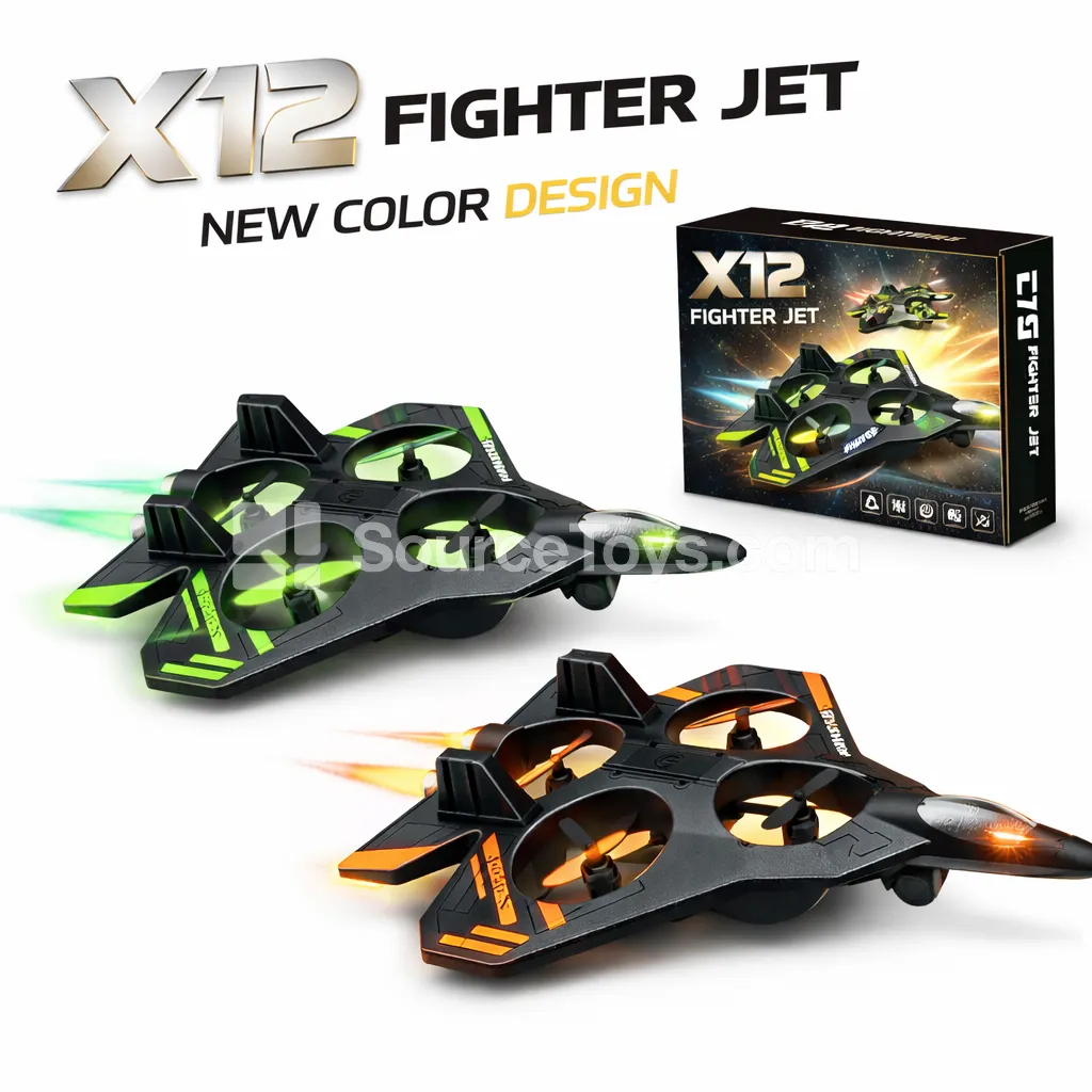 Remote Control Airplane, RC Fighter Jet, Plastic