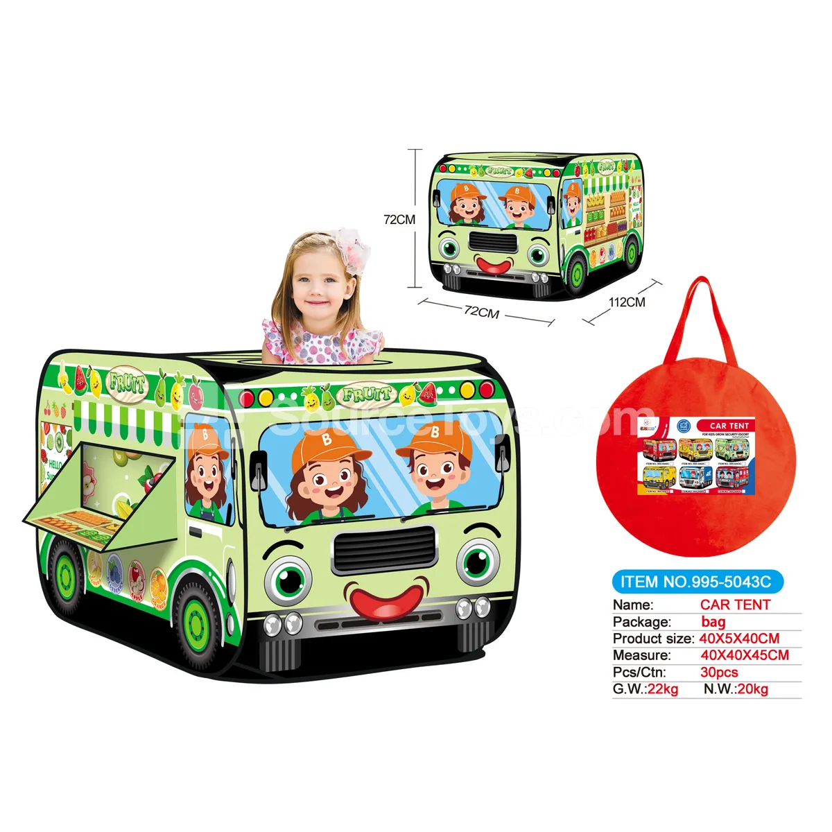 Fruit Stand Play Tent