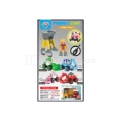 DIY Mini Cartoon Car Scene Set, 2 Styles Assorted