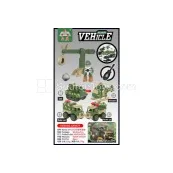 DIY Military Vehicle Scene Set, 2 Vehicles, 2 Styles Assorted